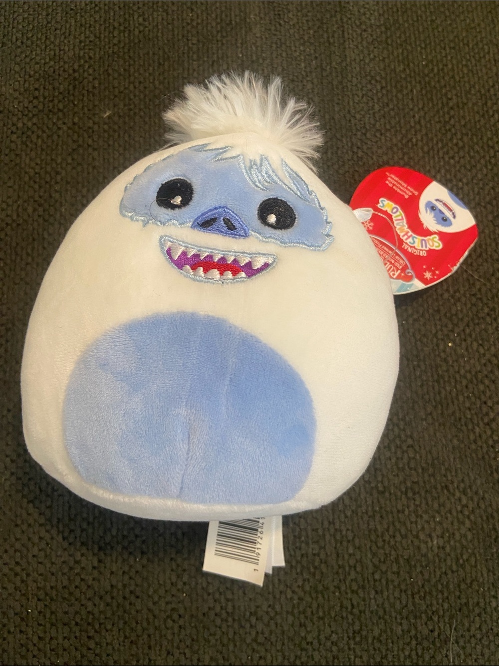 Bumble the Abominable Snowman from Rudolph Squishmallow NWT 5.5”